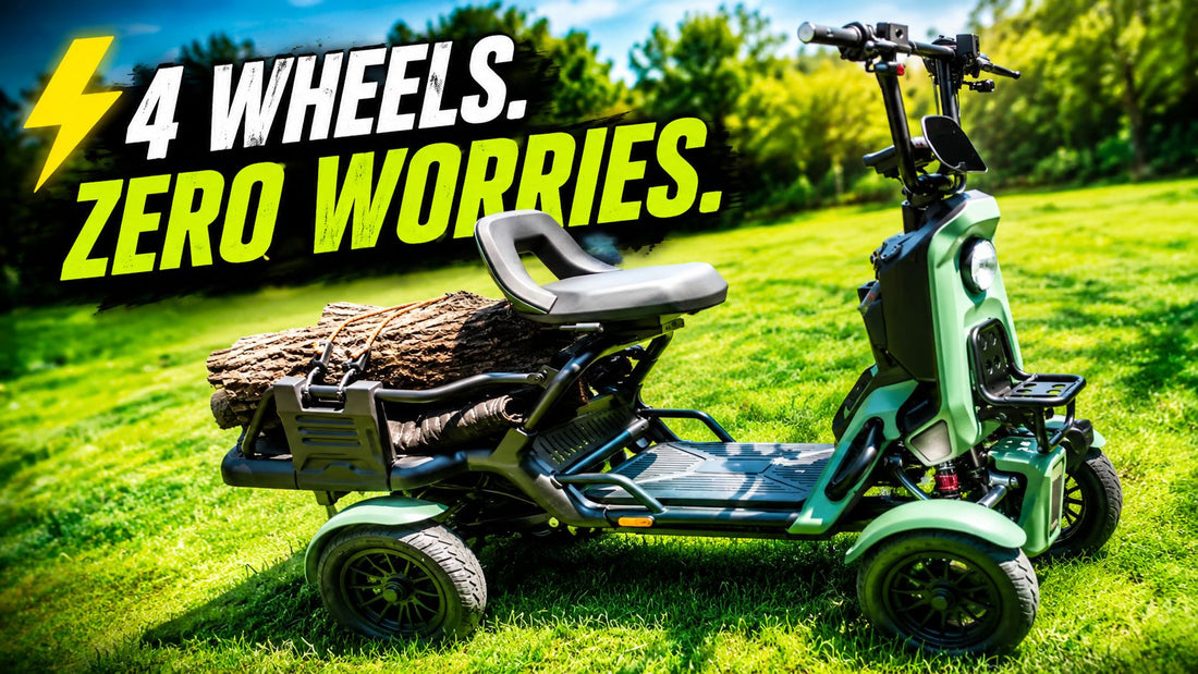 Why More Adults Are Choosing 4-Wheel Mobility Scooters Over Traditional E-Bikes