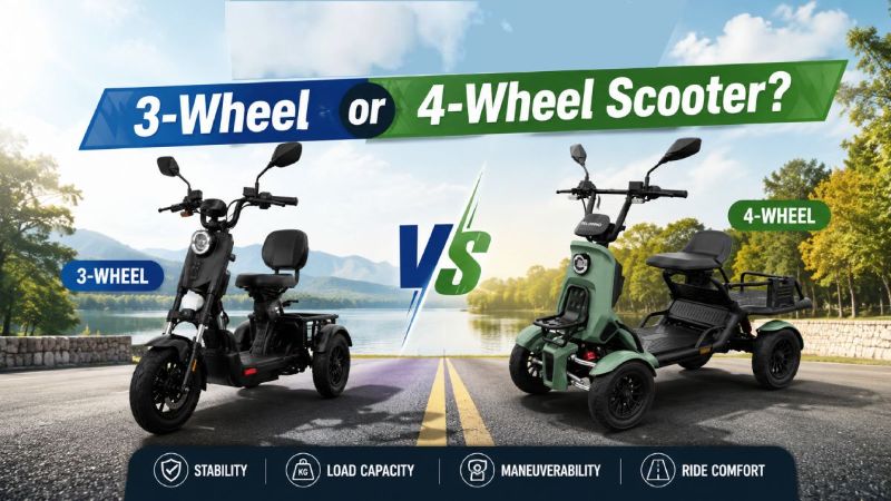 3-Wheel vs 4-Wheel Mobility Scooters: Which Is Best for Your Ride?