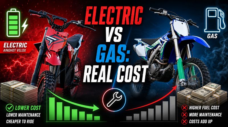 Electric Dirt Bike vs Gas: Real Cost Beyond MSRP