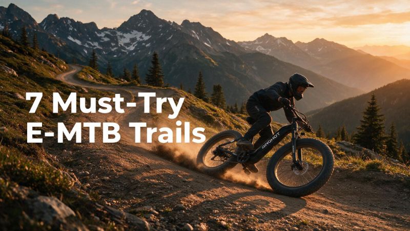 7 Must-Try Trails for Electric Mountain Bikes — Ainohot E‑MTB Picks