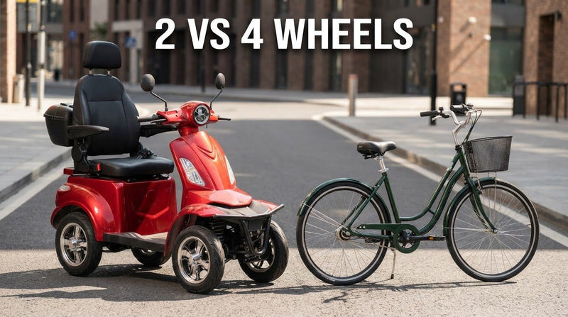 Comparing Stability and Engineering in 4-Wheel and 2-Wheel Personal Mobility