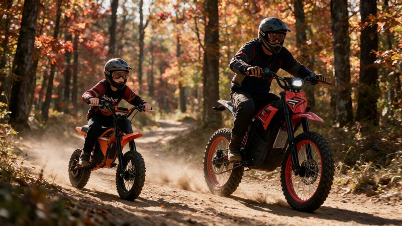 Best Father & Son Electric Dirt Bike Bundles: Velox & Blaze