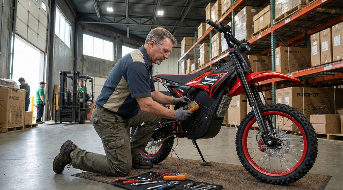 AINOHOT Velox Dirt ebike repair 1