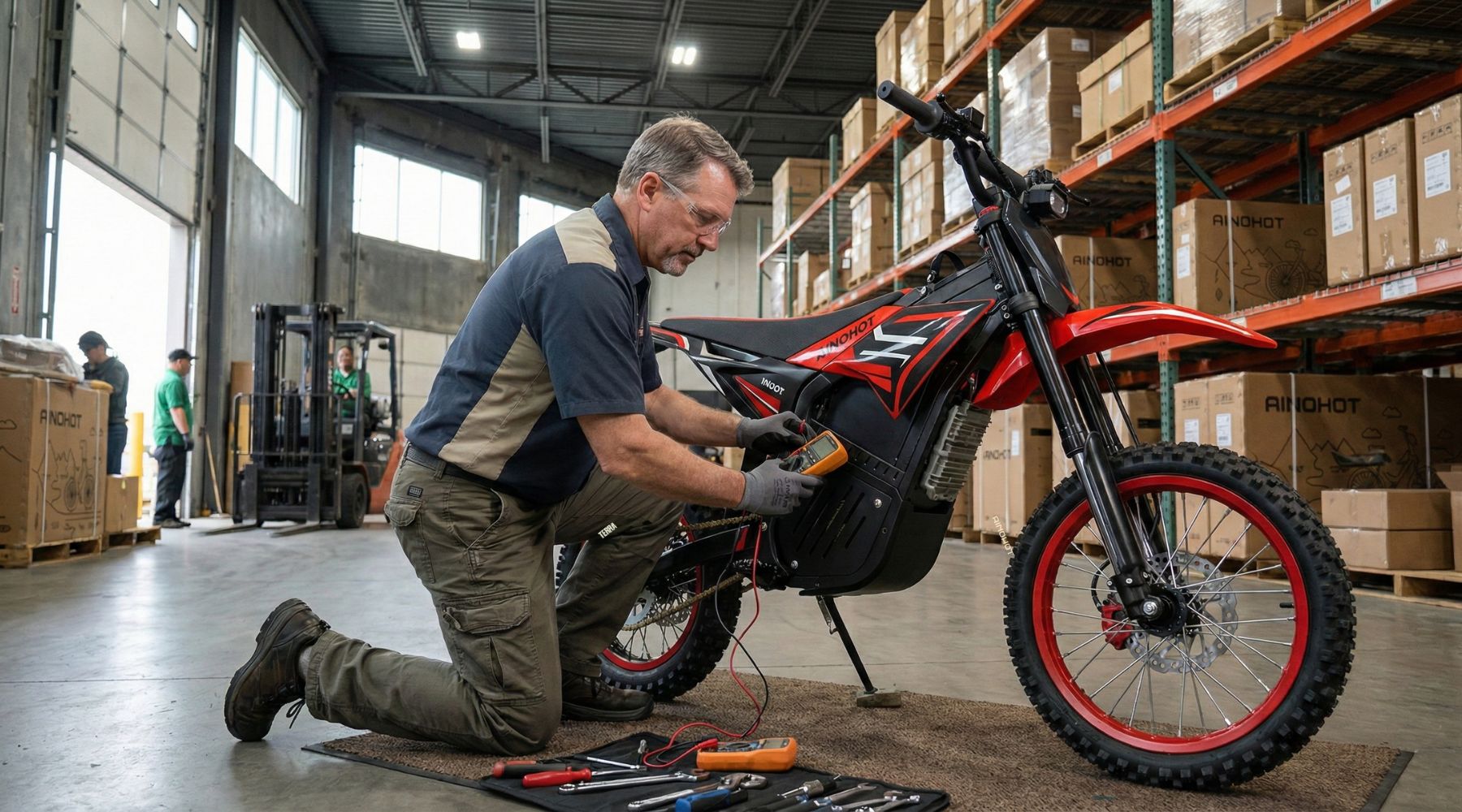 AINOHOT Velox Dirt ebike repair 1