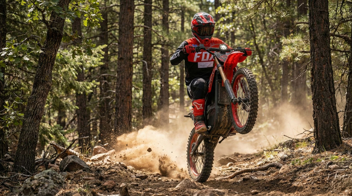AINOHOT Velox Dirt ebike trail riding banner