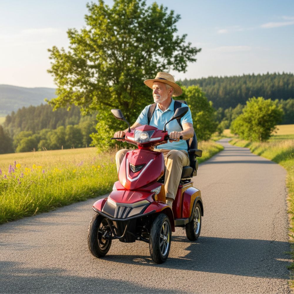 AINOHOT ebike HS4W A1R red back 8