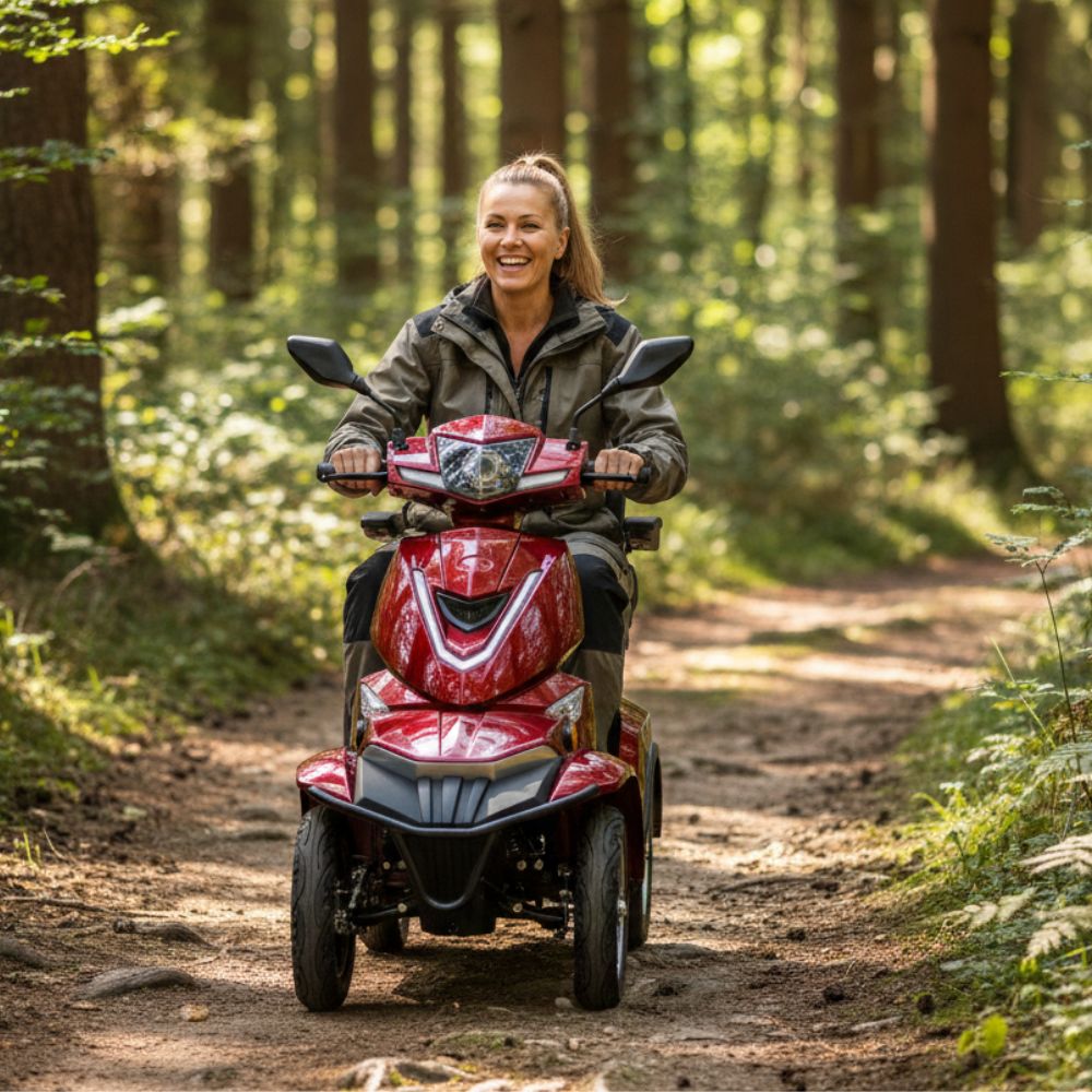 AINOHOT ebike HS4W A1R red back 9
