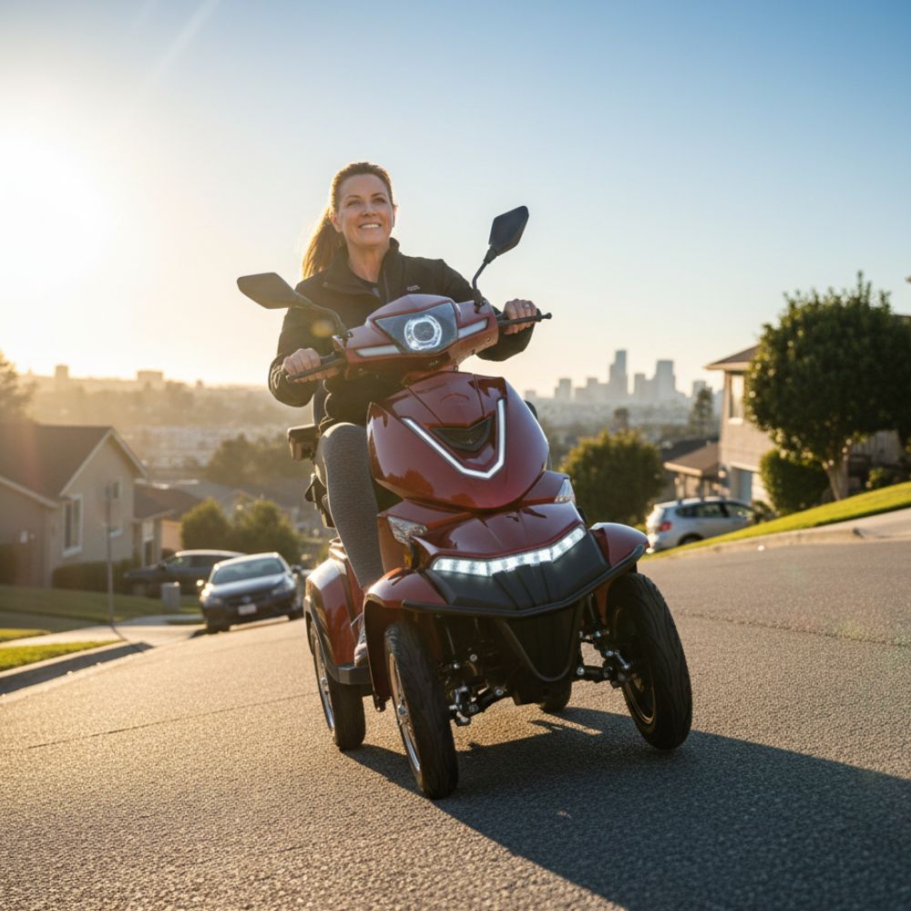 AINOHOT ebike HS4W A1R red feature 2