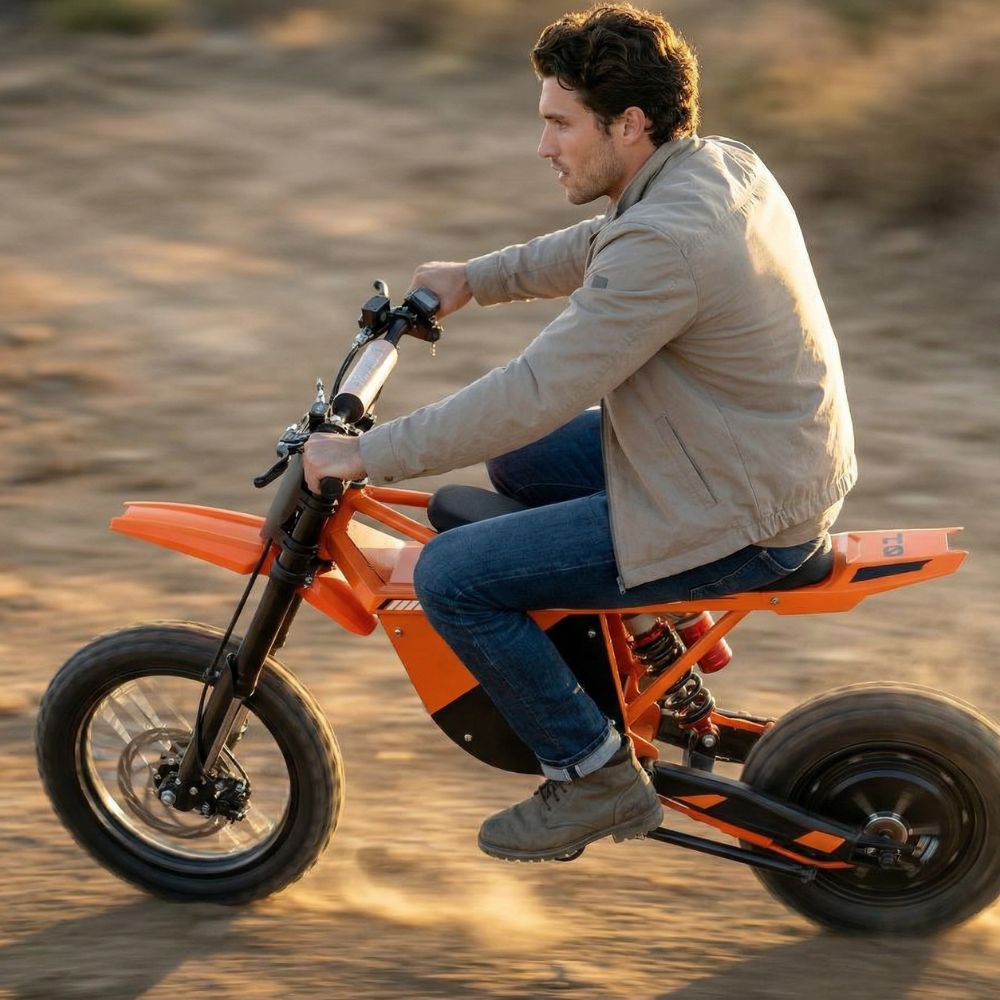 ainohot dirt ebike blaze orange product 2