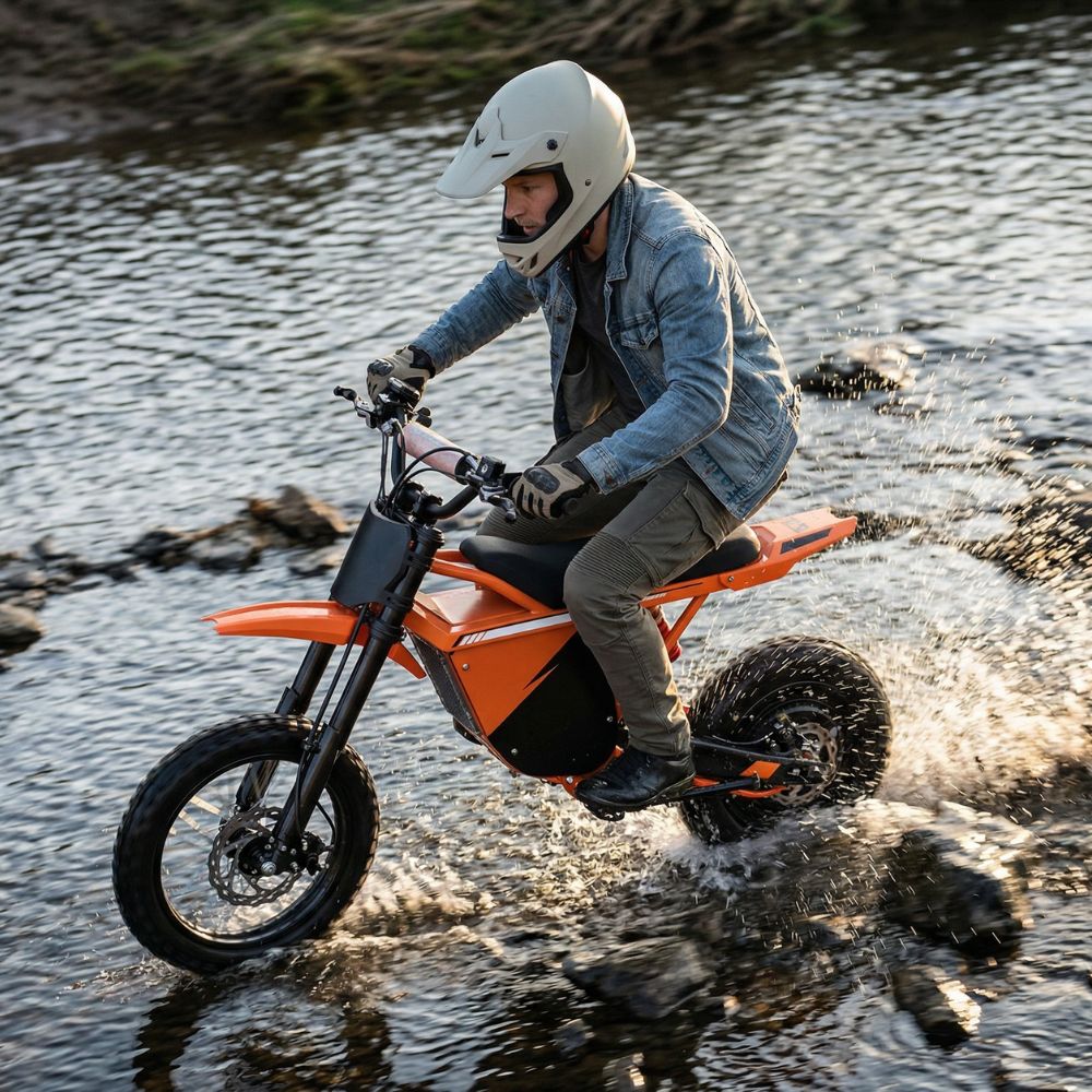 ainohot dirt ebike blaze solid orange product 3