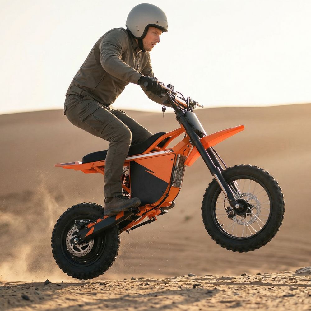 ainohot dirt ebike blaze solid orange product 7