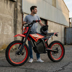 ainohot dirt ebike velox red industrialurban 1