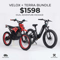 Velox+Terra DOUBLE BIKE COMBO DIRT & MOUNTAIN